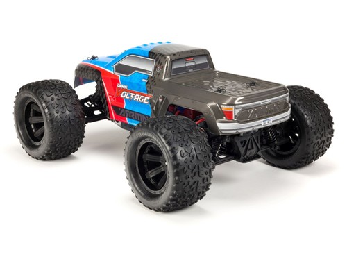 ARRMA ARA102727IT2 Granite Voltage 2WD Mega 1/10 MT RTR Blue/Black Includes Metal Gear Savox Servo NiMh Battery & Charger (8347879276781)