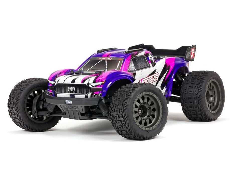 ARRMA ARA4305V3BT2 1/10 VORTEKS 4X4 3S BLX Stadium Truck RTR Purple (8347880128749)