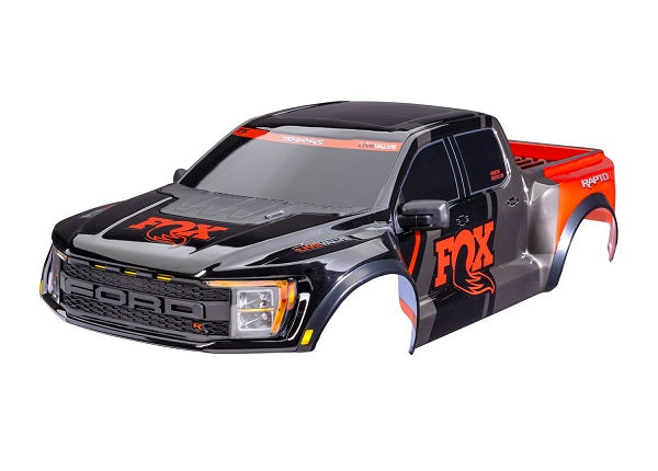 Traxxas 10112-FOX Body Raptor R Fox Complete (8559509078253)