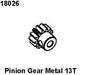 zRC Pro 18026 Pinion Gear Metal 13T RCPRO 1/18 MT - Hobby City NZ (8324342448365)