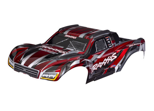 Traxxas 10211-RED Body Maxx Slash Red/Decals (8559509274861)