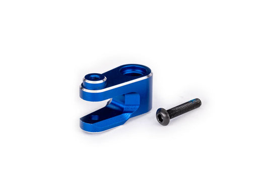 Traxxas 10247-BLUE Steering Servo Horn Alum Blue (8559511306477)