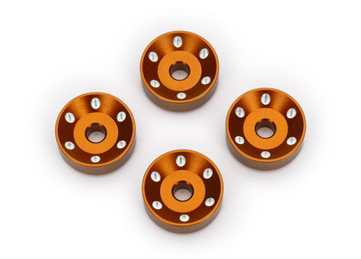 Traxxas 10257-ORNG Wheel Washers Alum Orange (8559511863533)