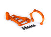 Traxxas 10262-ORNG Motor Mnts Orange Alum For 3483 (8559512092909)