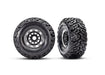 Traxxas 10272-BLK T&W Wheel Black Satin Maxx SC Tires (L&R) (8559512518893)