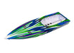 Traxxas 10315-GRN Hull Spartan SR Green Graphics (8559520055533)