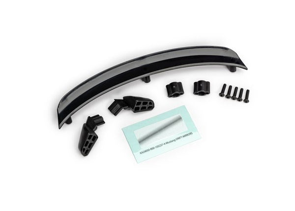 Traxxas 10512 Mirrors Side Black Left & Right with Retainers (8806074974445)