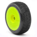 AKA AKA14007VRY 1/8 Buggy Impact Super Soft Evo Wheel Pre-Mounted Yellow (8319050744045)