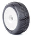 AKA AKA14013QRW 1/8 Buggy Gridiron Ii (Super Soft  Long Wear) Evo Wheel Pre Mounted White - Hobby City NZ