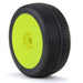 AKA AKA14020XRY 1/8 Buggy Zipps (Soft  Long Wear) Evo Wheel Pre-Mounted Yellow (8319054643437)