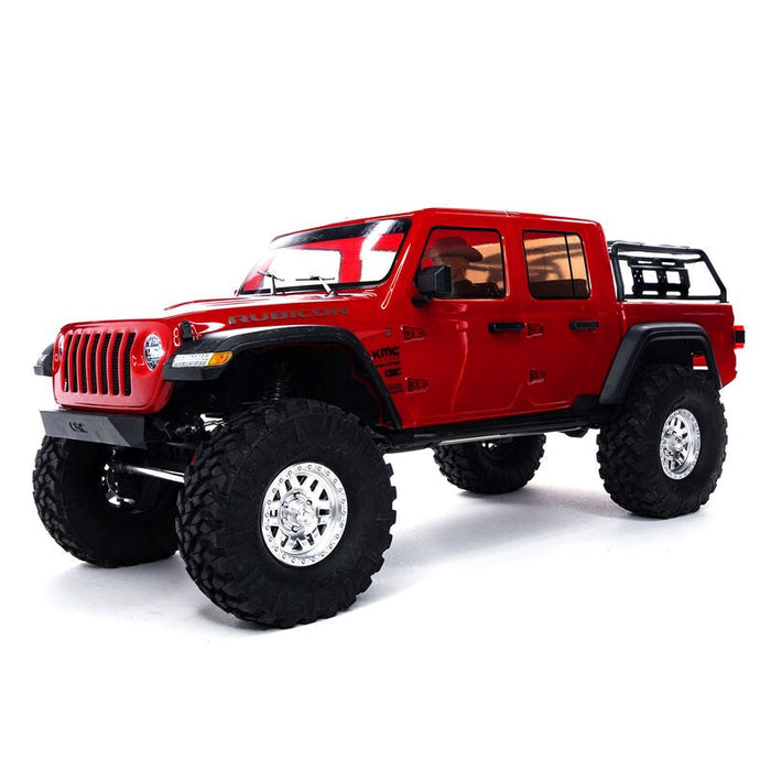 Axial AXI03006BT2 1/10 SCX10 III Jeep JT Gladiator Rock Crawler with Portals RTR Red - Hobby City NZ (8319061819629)