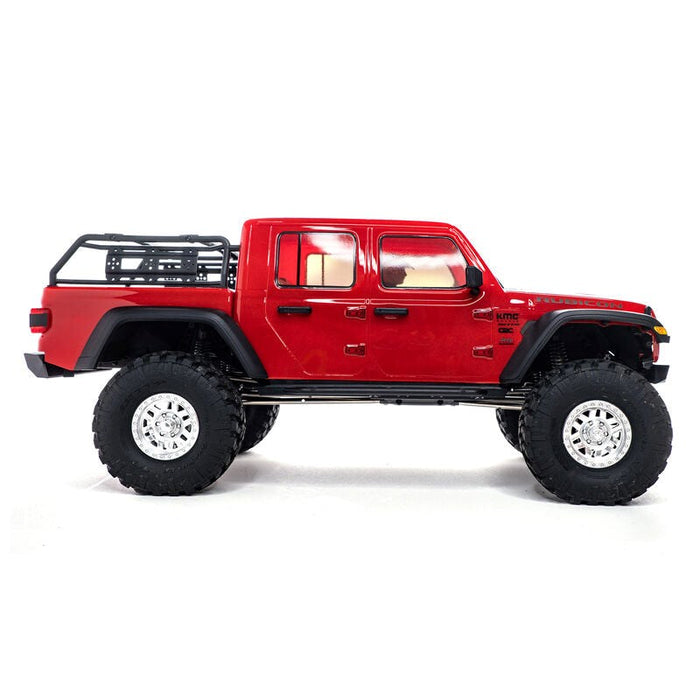 Axial AXI03006BT2 1/10 SCX10 III Jeep JT Gladiator Rock Crawler with Portals RTR Red (8319061819629)