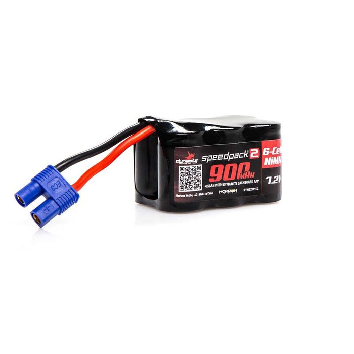 Dynamite DYNB2111EC Speedpack2 7.2V 900mAh 6C NiMH 3+3 EC3 (8319069389037)