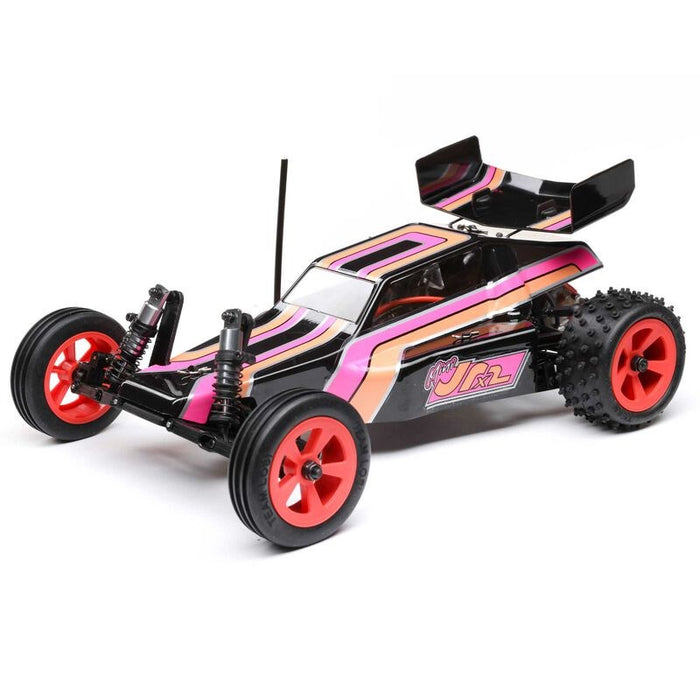 TLR LOSI LOS01020T3 1/16 mini JRX2 2WD Buggy Brushed RTR Black (8319075549421)