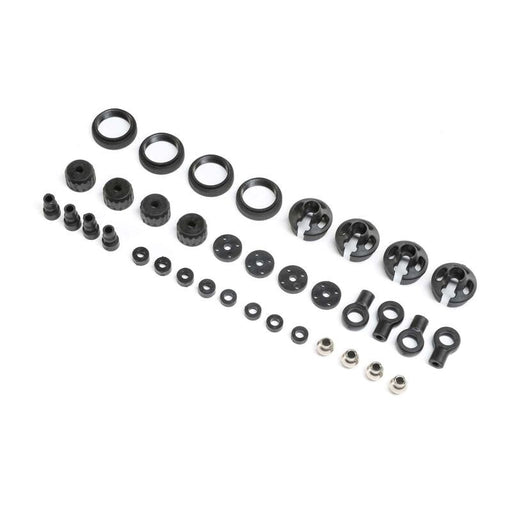 TLR LOSI LOS243014 Shock Plastics & Balls (4): LMT (8319088427245)