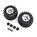 TLR LOSI LOS43034 Mounted Monster Truck Tires L/R: LMT (8319103566061)