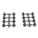 TLR LOSI LOSA1756 Adjustable Hinge Pin Brace Inserts: 8B/8T (8319113429229)