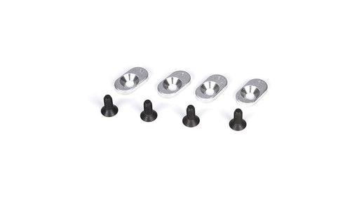 TLR LOSI LOSB5803 Engine Mount Inserts & Screws 18.5/58 (4): 5-T - Hobby City NZ (8319159468269)