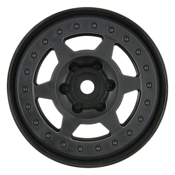 Proline PRO280903 1/10 Holcomb F/R 1.9" Crawler Bead-Lock Wheels (2) Black (8319164612845)