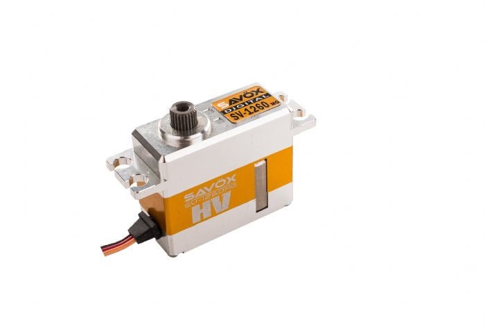 Savox SV-1260MG HV Mini Servo 12kg 0.055sec @7.4v 35x15x31mm 40g (8319184306413)