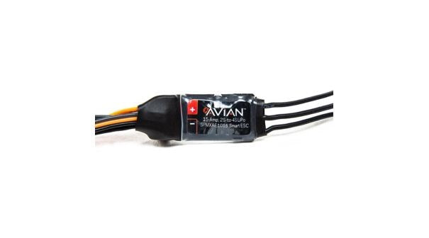 Spektrum SPMXAE1015 Avian 15 Amp Brushless Smart ESC 2S-4S - Hobby City NZ (8319218876653)