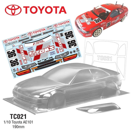 Team C TC021-T 1/10 TOM'S LEVIN 190MM Wide Toms Decal Sheet - Hobby City NZ (8319233687789)