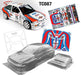 Team C TC087-MA 1/10 Ford Escort Cosworth WRC 190mm Wide Martini Decal Sheet (8319240896749)