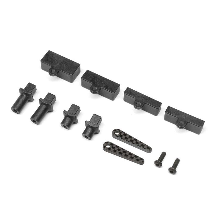 TLR LOSI TLR231102 Carbon Tab Battery Mount Set: 22X-4 (8319246729453)