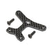 TLR LOSI TLR331057 Carbon Front Top Brace Medium Flex: 22X-4 (8319269535981)