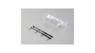 TLR LOSI TLR340004 Polycarbonate Wing Pre CutClear: 8/E/T 4.0 (8319274385645)