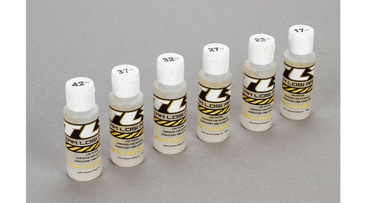 TLR LOSI TLR74019 Shock Oil 6Pk17.522.527.532.537.542.5 - Hobby City NZ (8319283429613)