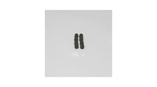 Eflite YUNCGO2GB101 Rubber Dampers-8pcs & 4 Retaining Clips: CGO2-GB (8319293653229)