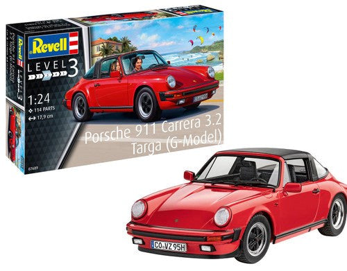 Revell 07689 1/24 PORSCHE 911 CARRERA 3.2 TARGA G (8346757628141)