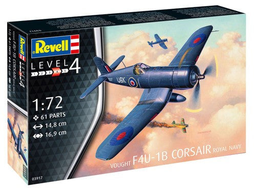 Revell 03917 1/72 CORSAIR F4U-1B ROYAL NAVY (8346769096941)