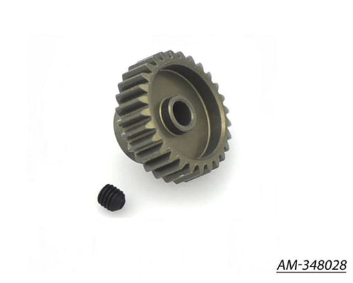 Arrowmax AM-348028 Pinion Gear 48P 28T (7075 Hard) (8347070202093)