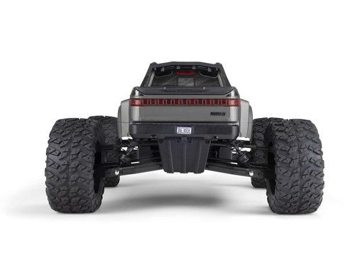 Arrma ARA7612T1 1/7 BIG ROCK 6S 4X4 BLX Monster Truck RTR Gunmetal - Hobby City NZ (8347076362477)