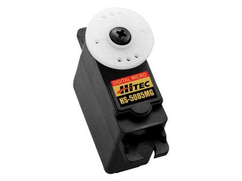 Hitec HS-5085MG Digital Mighty Micro Servo 4.8V 3.6kg/cm 0.17sec 6V 4.3kg/cm 0.13sec 29x13x30mm 21.9g w/side mount bracket inc. (8347089174765)