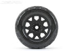 Jetko JKO1802CBMSGB 1/8 MT 3.8 EX-KING COBRA/Claw Rim/Black/Medium Soft/Glued/Blted (8347091108077)