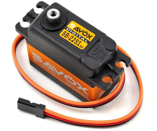 Savox SB-2251SG Brushless 15kg 0.085sec @ 6v 65g (8347098775789)