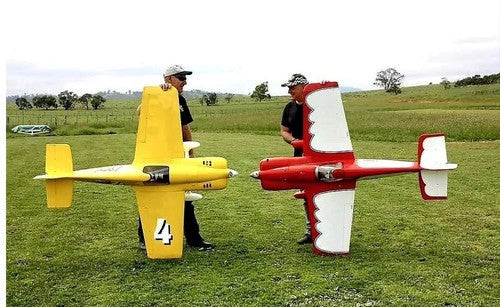 Seagull Models SEA164Y Cassutt 3M Air Race 65" wingspan 50-60cc Yellow (8347099955437)