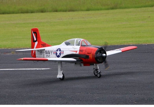 Seagull Models SEA365 T-28 North America 86" wingspan 35-60cc without retracts including Rubber Wheels (8347100676333)