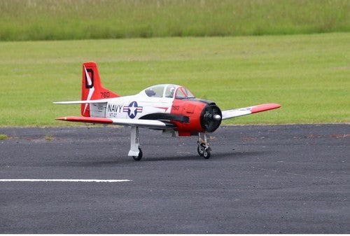 Seagull Models SEA365 T-28 North America 86" wingspan 35-60cc without retracts including Rubber Wheels