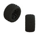 Arrma ARA550112 dBoots 'FORTRESS' Tire Set Glued (Black) (2 Pairs) Grom (8347853127917)