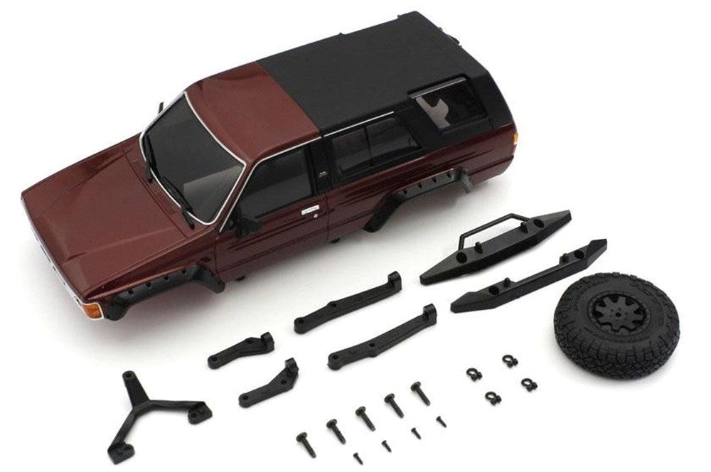 Kyosho MXB02MR MX-01 Body set: 4Runner Metallic Red (8424230256877)