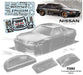 Team C TC082 TC082 1/10 Nissan R32 GTR 200mm Wide WB 258mm with R32 Pandem Decal Sheet - Hobby City NZ (8446604214509)