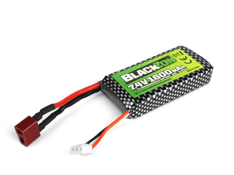 Blackzon 540247 Battery: LiIon 7.4v 1600MAh T (8503307272429)