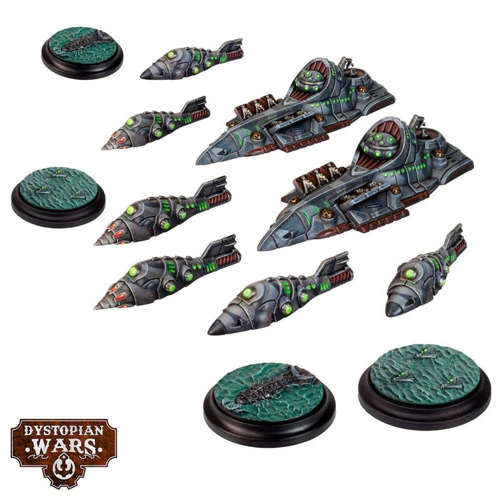 Warcradle DWA100004 Dystopian Wars: Enlightened Support Squadrons - Hobby City NZ (8857500418285)