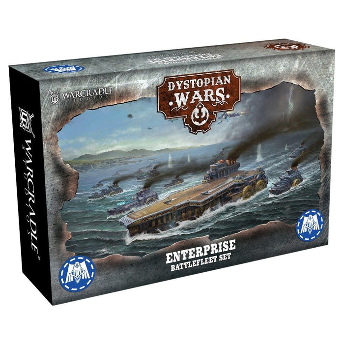 Warcradle DWA120005 Dystopian Wars: Enterprise Battlefleet Set - Hobby City NZ (8857501008109)