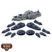 Warcradle DWA120008 Dystopian Wars: Columbia Battlefleet Set (8857501139181)