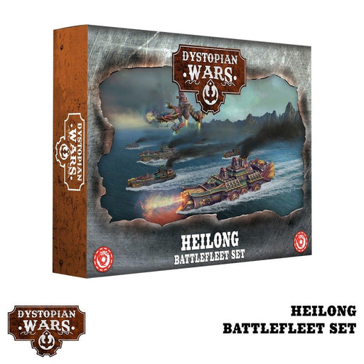 Warcradle DWA220011 Dystopian Wars: Heilong Battlefleet Set - Hobby City NZ (8857502449901)